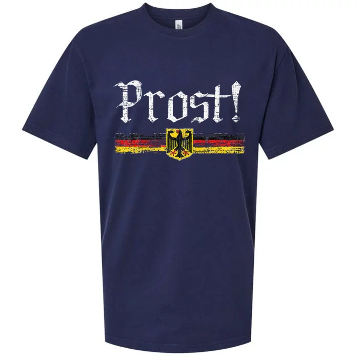 Oktoberfest Drinking German Flag Prost Sueded Cloud Jersey T-Shirt