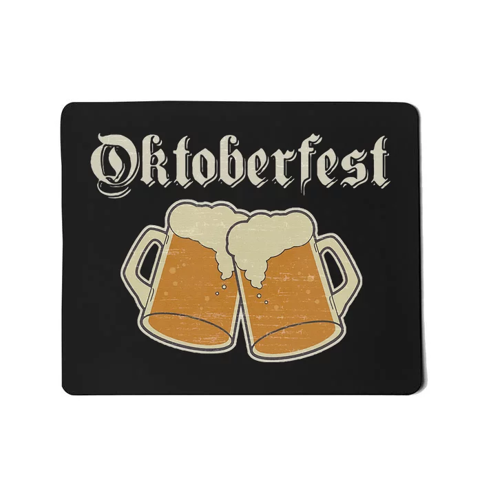 Oktoberfest Deutschland German Beer Festival Vintage Graphic Mousepad