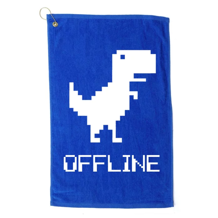 Offline Dinosaur Game Platinum Collection Golf Towel