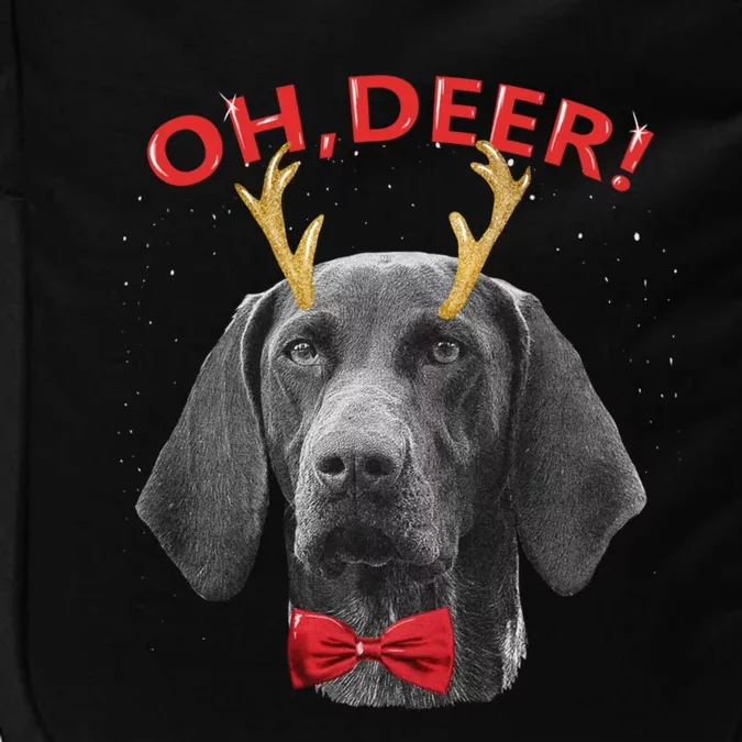 Oh Deer Ger Shorthaired Pointer Xmas Gift Impact Tech Backpack