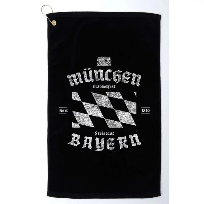 Oktoberfest Deutschland German Beer Festival Platinum Collection Golf Towel