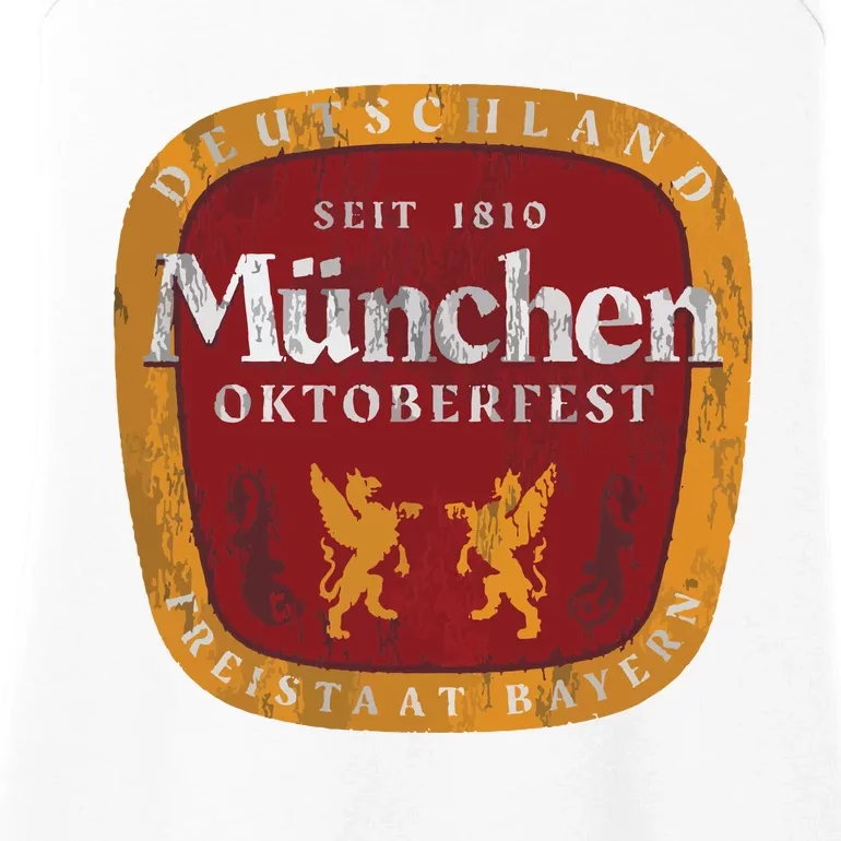 Oktoberfest Deutschland German Beer Festival Ladies Essential Tank