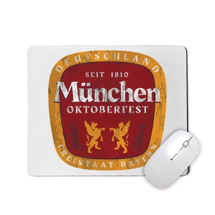 Oktoberfest Deutschland German Beer Festival Mousepad