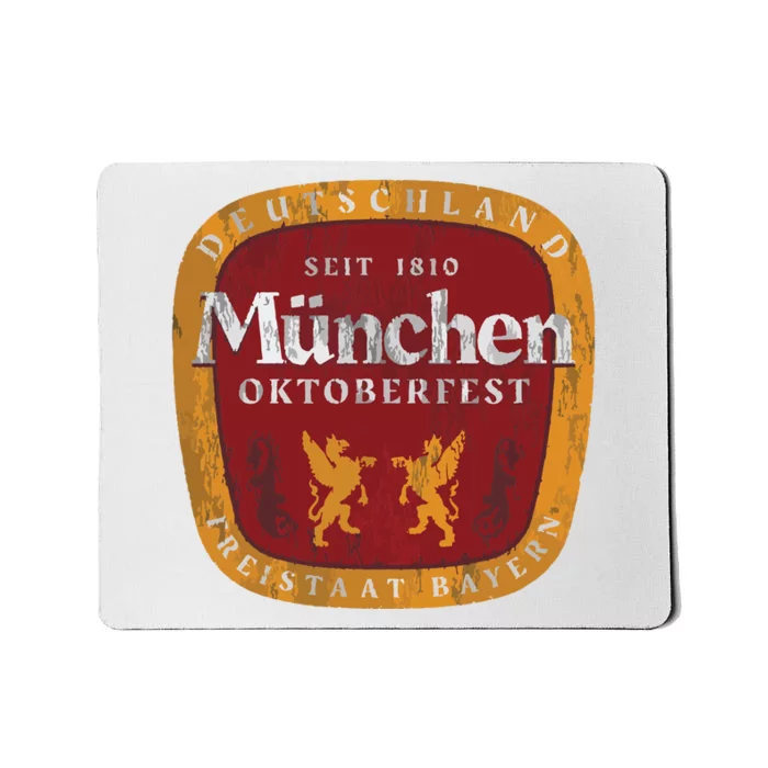 Oktoberfest Deutschland German Beer Festival Mousepad