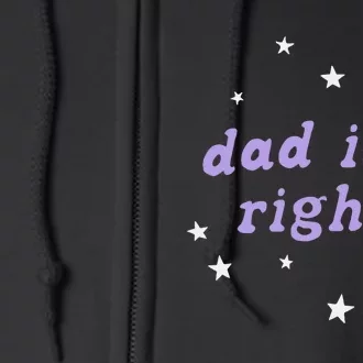 Olivia Dad Idea Right Full Zip Hoodie