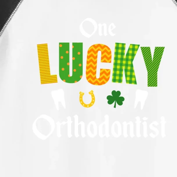 Orthodontist Dentist Irish St Patrick's Day Shamrock Teeth Meaningful Gift Toddler Fine Jersey T-Shirt