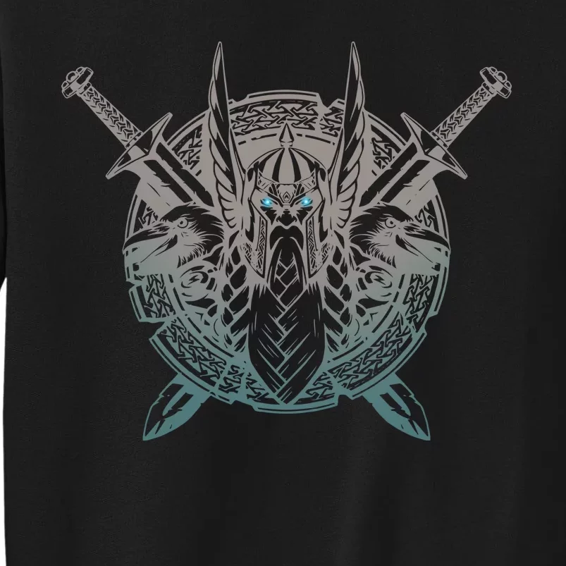 Odin Emblem Norse Mythology Valkyrie Sweatshirt