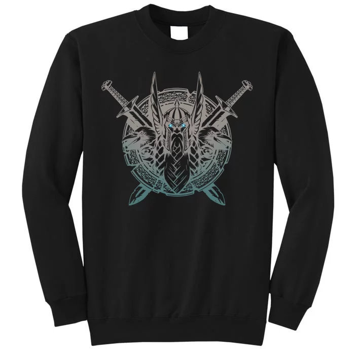 Odin Emblem Norse Mythology Valkyrie Sweatshirt