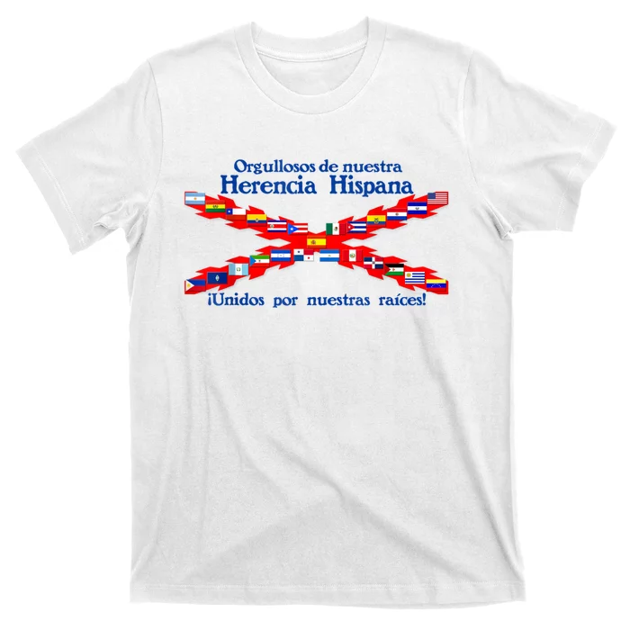 Orgullo De Nuestra Herencia Hispana T-Shirt