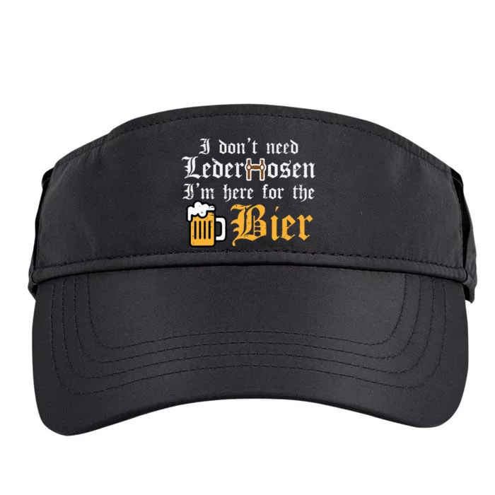 Oktoberfest Dont Need Lederhosen Here For German Costume Adult Drive Performance Visor