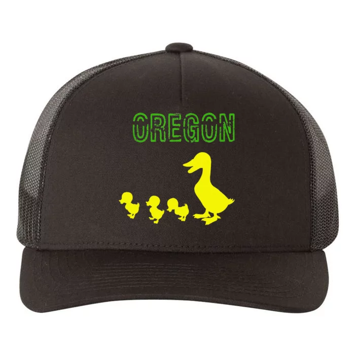 Oregon Duck Yupoong Adult 5-Panel Trucker Hat