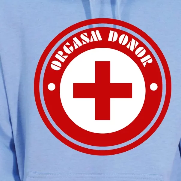 Orgasm Donor Unisex Surf Hoodie