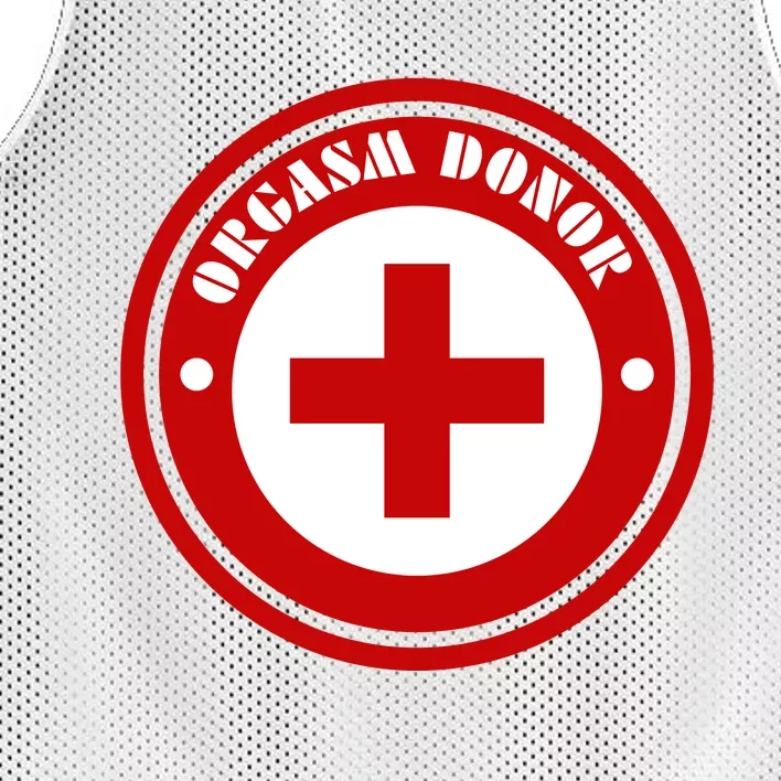 Orgasm Donor Mesh Reversible Basketball Jersey Tank