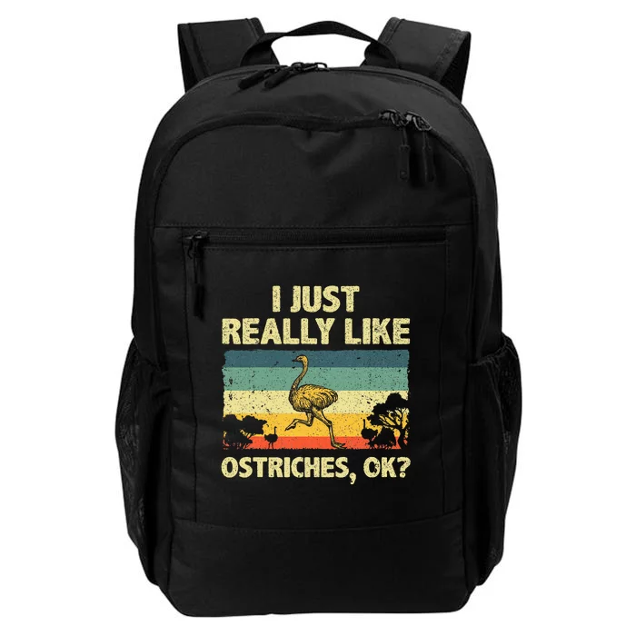 Ostrich Design Ostrich Animal Lover Daily Commute Backpack