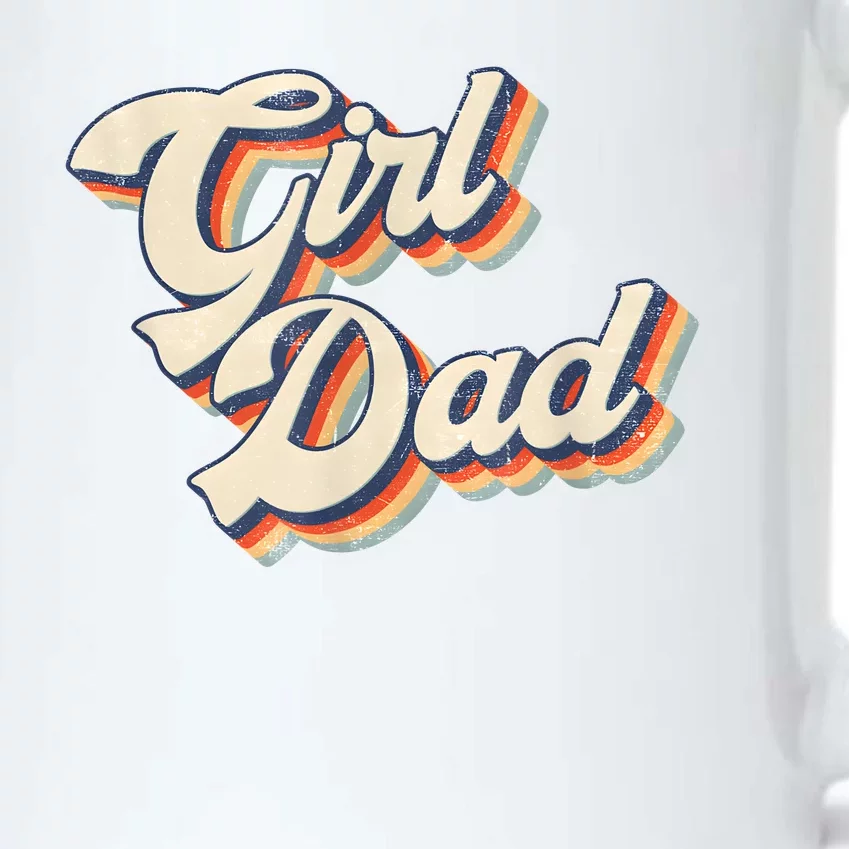 Outnumbered Dad Of Girl Men Fathers Day For Girl Dad Black Color Changing Mug