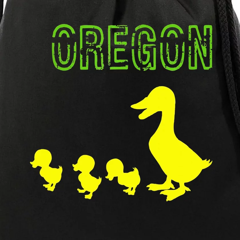 Oregon Duck Drawstring Bag