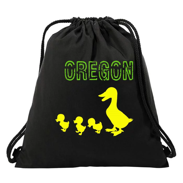 Oregon Duck Drawstring Bag