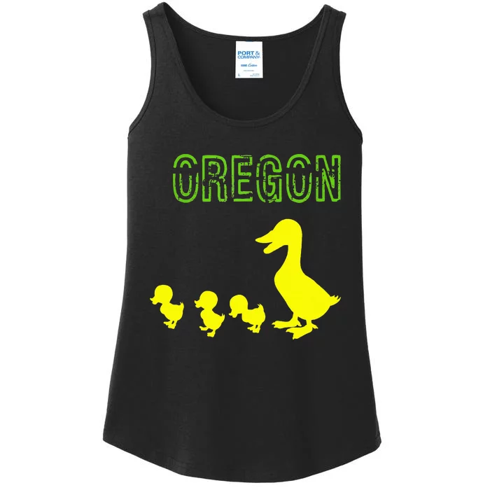 Oregon Duck Ladies Essential Tank