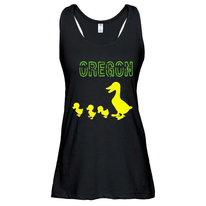 Oregon Duck Ladies Essential Flowy Tank