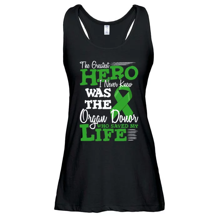 Organ Donor Quote Graphic Kidney Transplant And Heart Donor Ladies Essential Flowy Tank