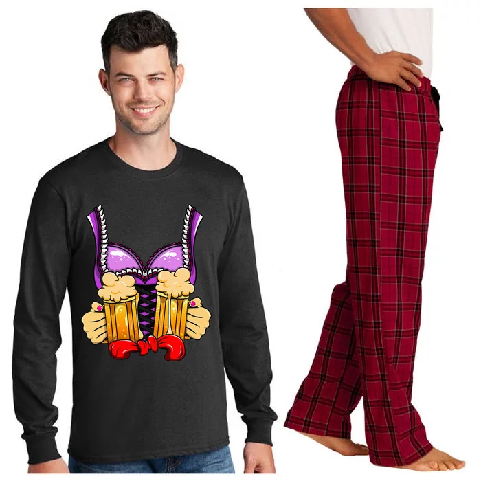 Oktoberfest Dirndl Replacement Long Sleeve Pajama Set