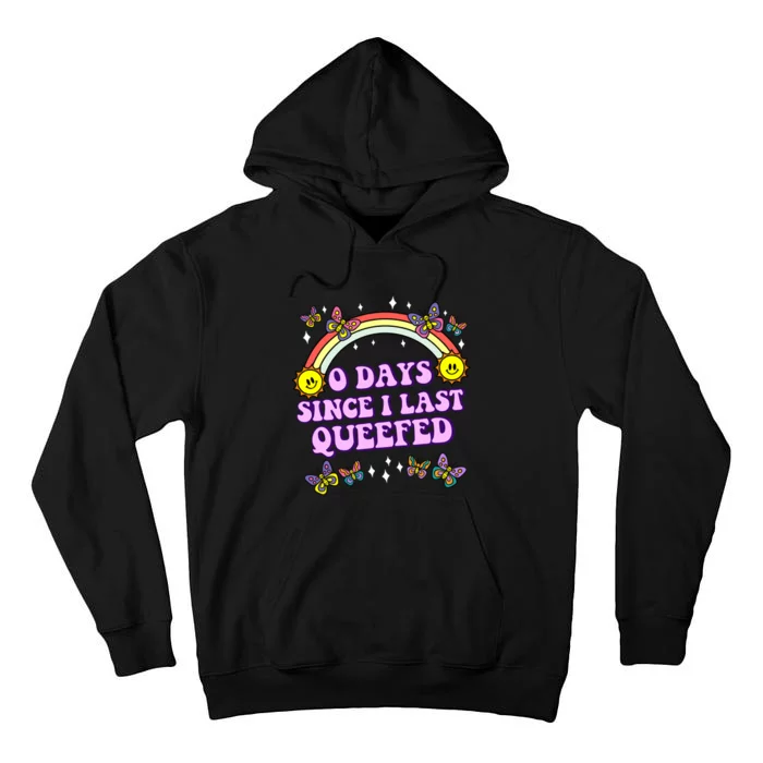 O Days Since Last Queefed Tall Hoodie