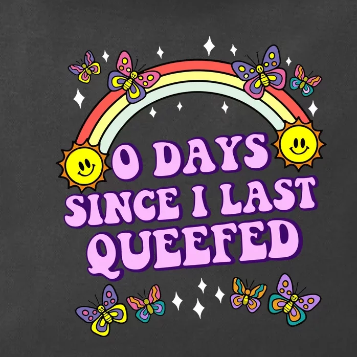 O Days Since Last Queefed Zip Tote Bag