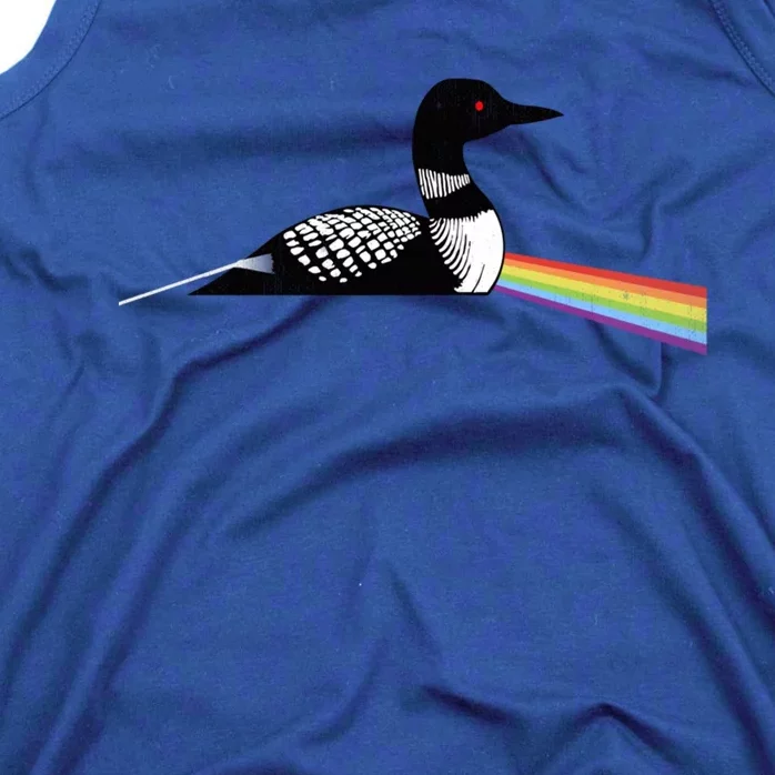 Original Dark Side Of The Loon Bird Watching Classic Rock Gift Tank Top