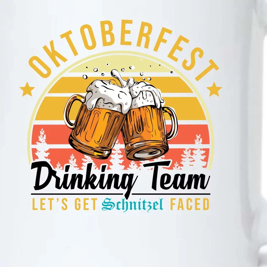 Oktoberfest Drinking Team Funny Beer Black Color Changing Mug