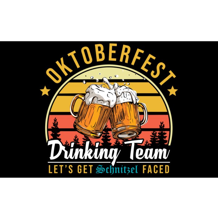 Oktoberfest Drinking Team Funny Beer Bumper Sticker