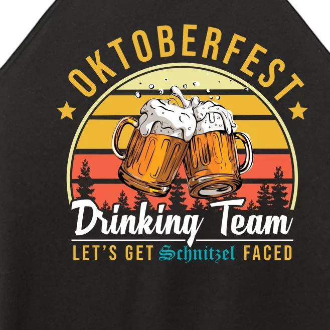 Oktoberfest Drinking Team Funny Beer Women’s Perfect Tri Rocker Tank