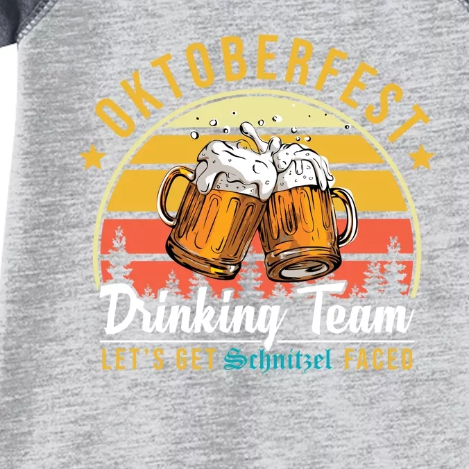 Oktoberfest Drinking Team Funny Beer Infant Baby Jersey Bodysuit