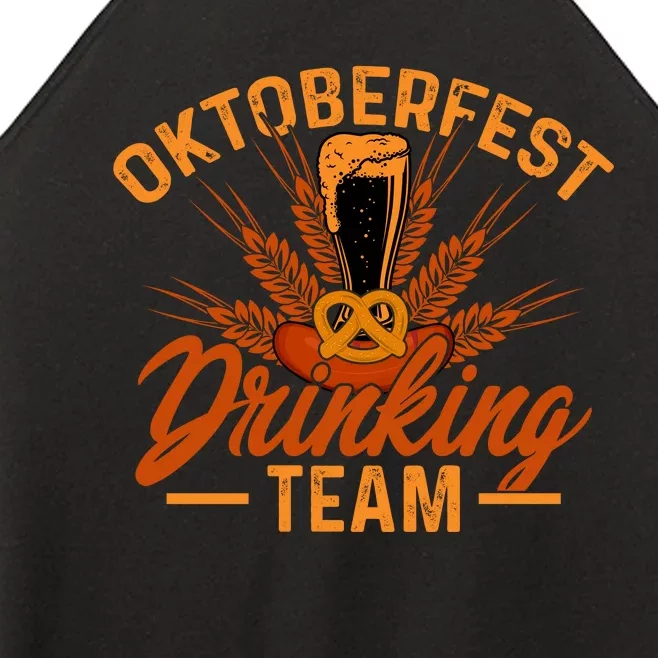 Oktoberfest Drinking Team Graphic Women’s Perfect Tri Rocker Tank