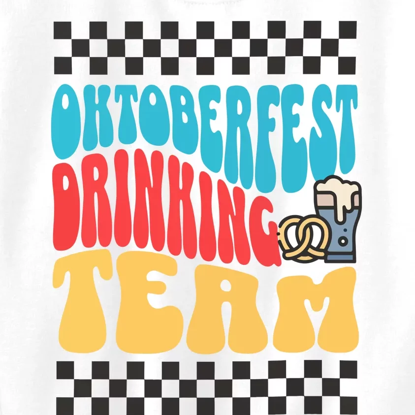 Oktoberfest Drinking Team Beer Lover Drinking Kids Sweatshirt