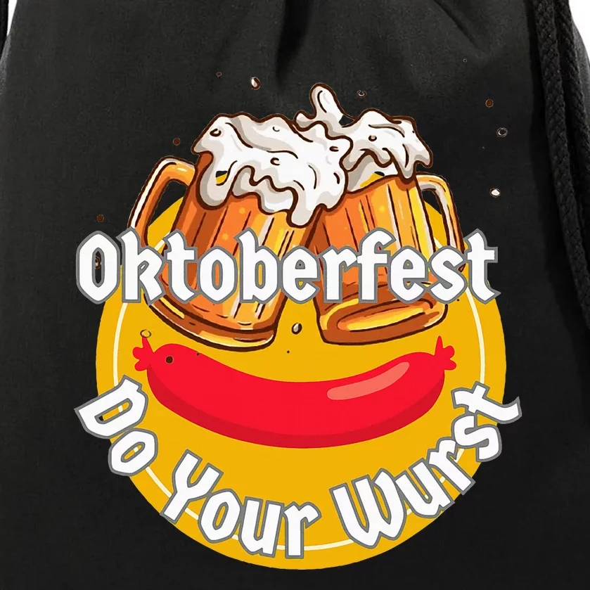 Oktoberfest Do Your Wurst Octoberfest Drawstring Bag