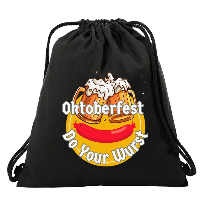 Oktoberfest Do Your Wurst Octoberfest Drawstring Bag