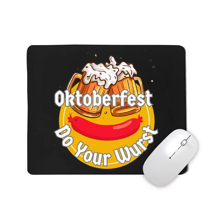 Oktoberfest Do Your Wurst Octoberfest Mousepad