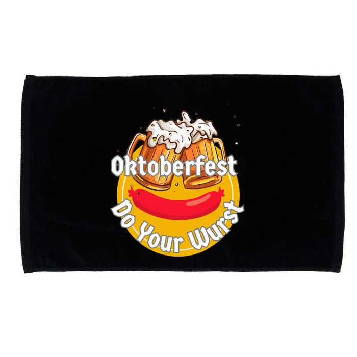 Oktoberfest Do Your Wurst Octoberfest Microfiber Hand Towel