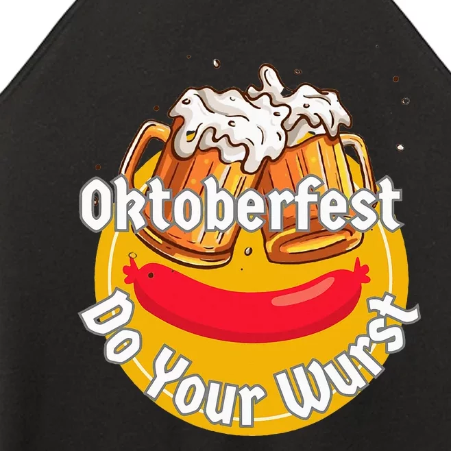 Oktoberfest Do Your Wurst Octoberfest Women’s Perfect Tri Rocker Tank