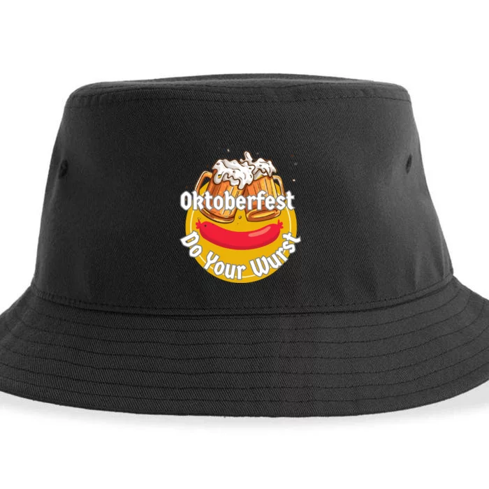 Oktoberfest Do Your Wurst Octoberfest Sustainable Bucket Hat