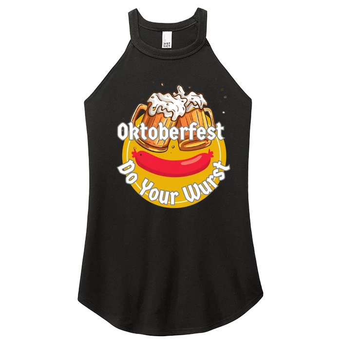 Oktoberfest Do Your Wurst Octoberfest Women’s Perfect Tri Rocker Tank