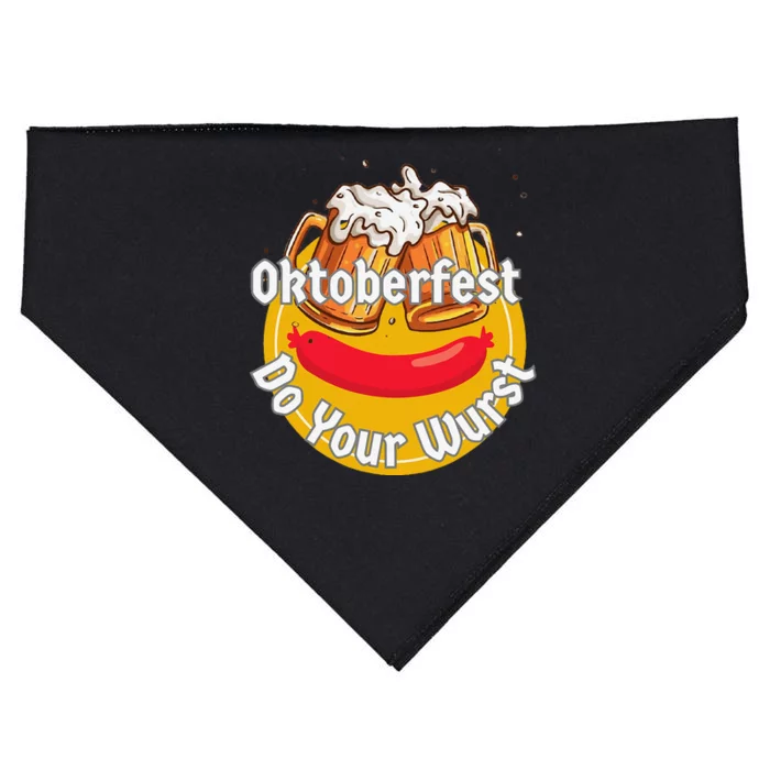 Oktoberfest Do Your Wurst Octoberfest USA-Made Doggie Bandana