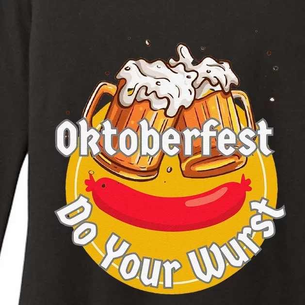 Oktoberfest Do Your Wurst Octoberfest Womens CVC Long Sleeve Shirt