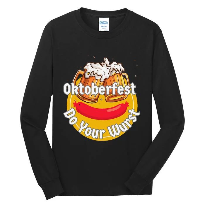 Oktoberfest Do Your Wurst Octoberfest Tall Long Sleeve T-Shirt