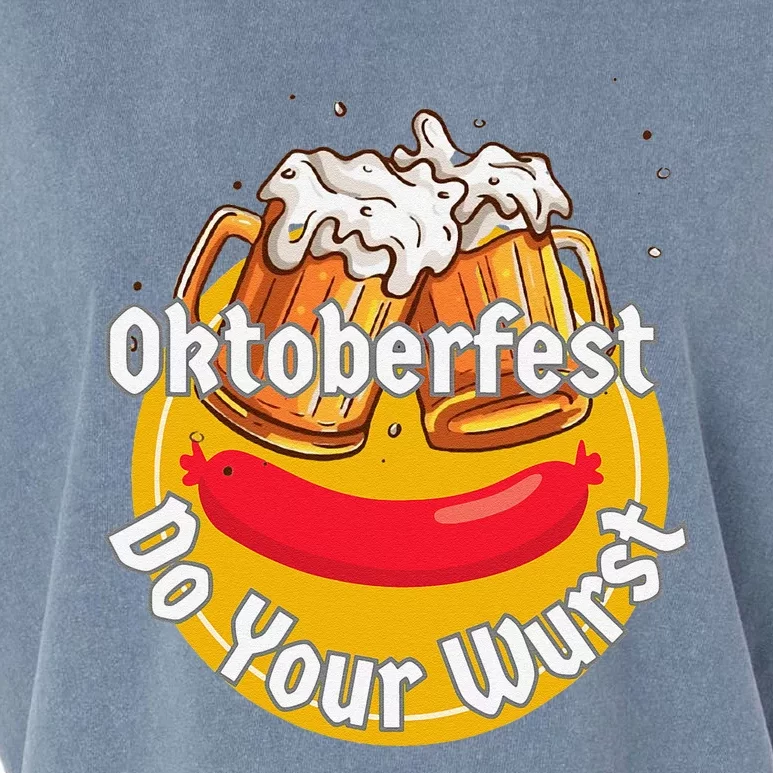 Oktoberfest Do Your Wurst Octoberfest Garment-Dyed Women's Muscle Tee