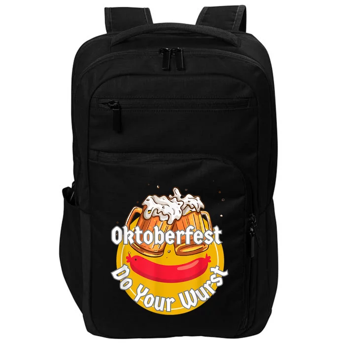 Oktoberfest Do Your Wurst Octoberfest Impact Tech Backpack