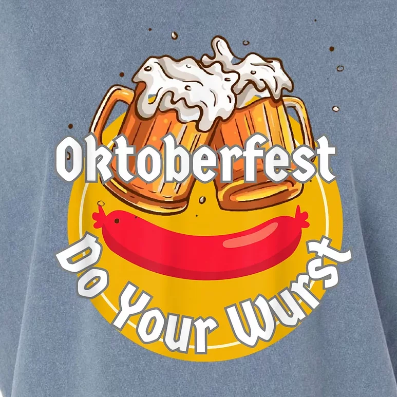 Oktoberfest Do Your Wurst Octoberfest Garment-Dyed Women's Muscle Tee