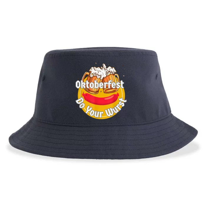 Oktoberfest Do Your Wurst Octoberfest Sustainable Bucket Hat