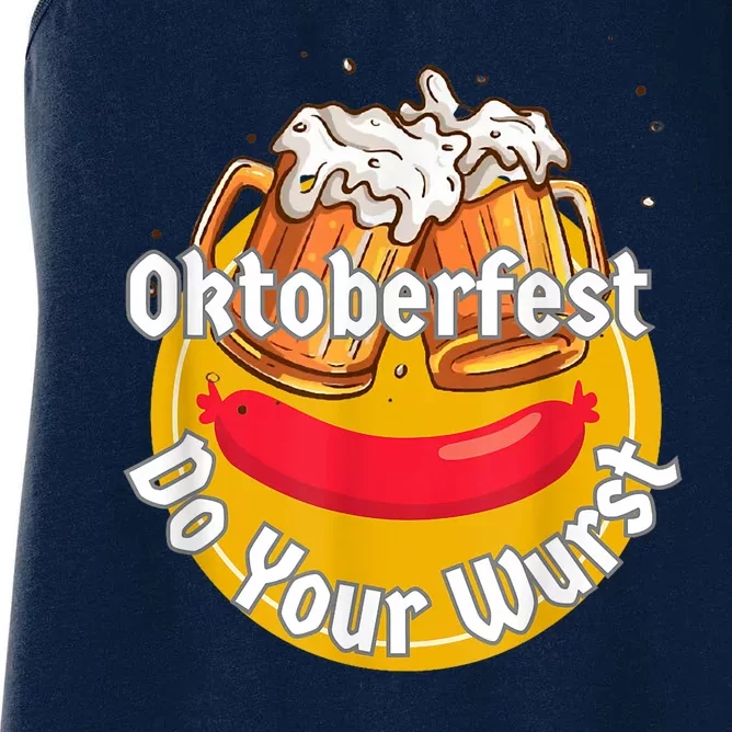 Oktoberfest Do Your Wurst Octoberfest Women's Racerback Tank