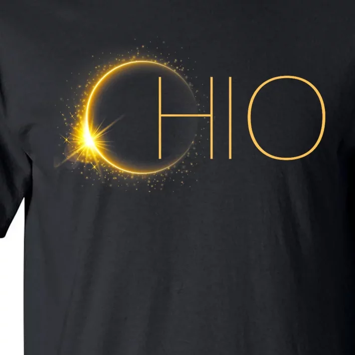 Ohio Eclipse 2024 Total Eclipse Solar Eclipse Ohio Tall T-Shirt